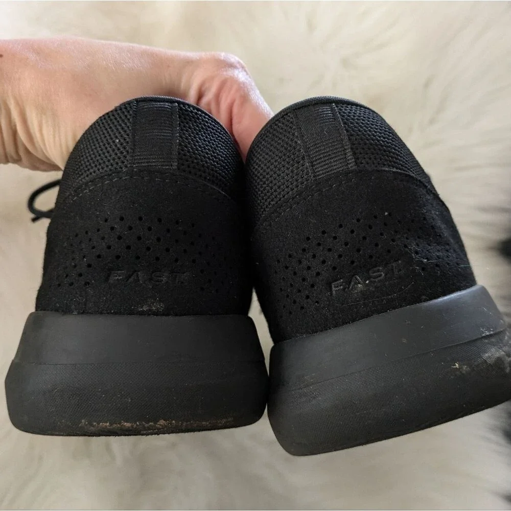 Kizik Men's The Madrid Eco-Knit Slip-On Sneakers Black Size 12 Wide
